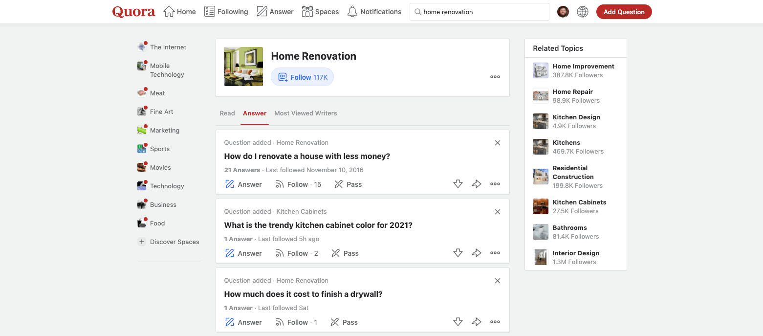 How to find Clients with Quora Answers